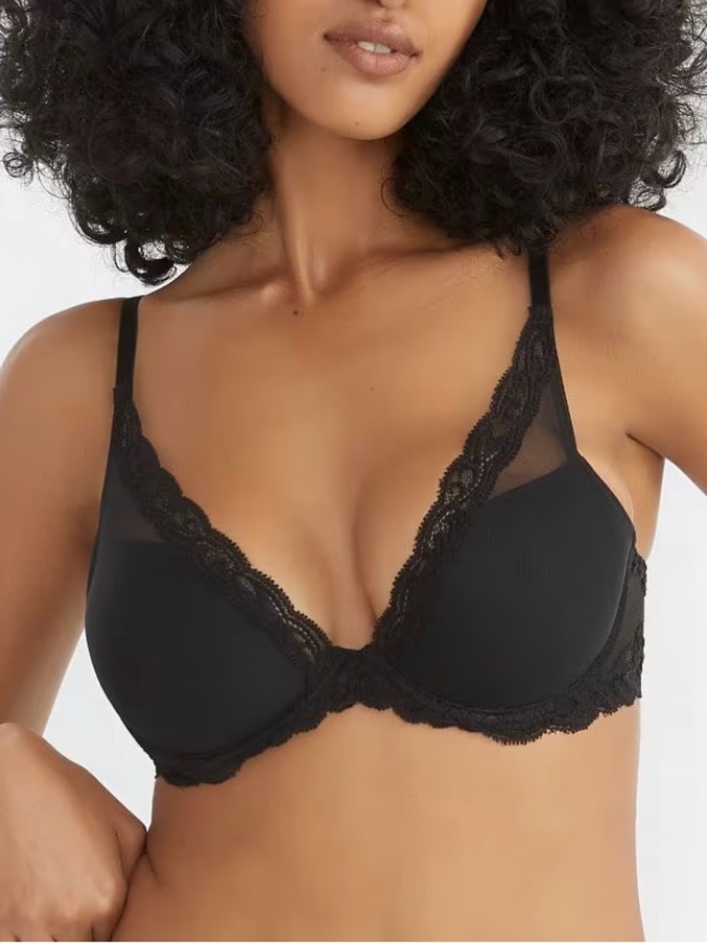 Natori Black Feathers Bra NWOT